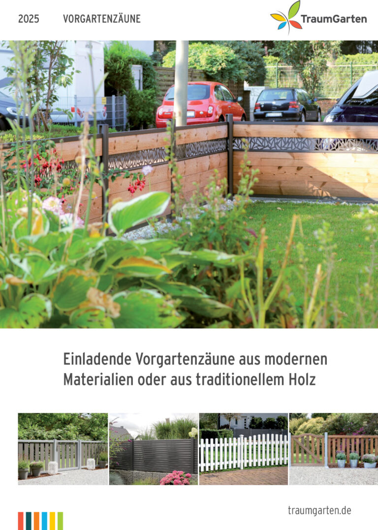 Katalog „Vorgartenzäune“ von TraumGarten