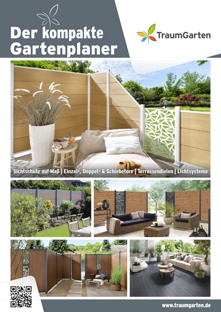 Katalog „Ihr kompakter Gartenplaner“ von TraumGarten