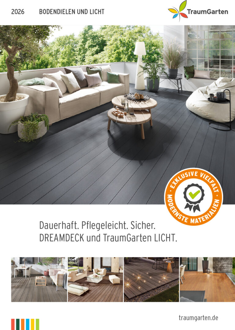 Katalog „Bodendielen und Licht“ von TraumGarten