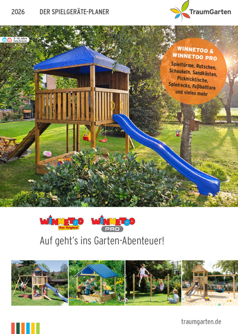 Katalog „SpielgerätePlaner“ von TraumGarten
