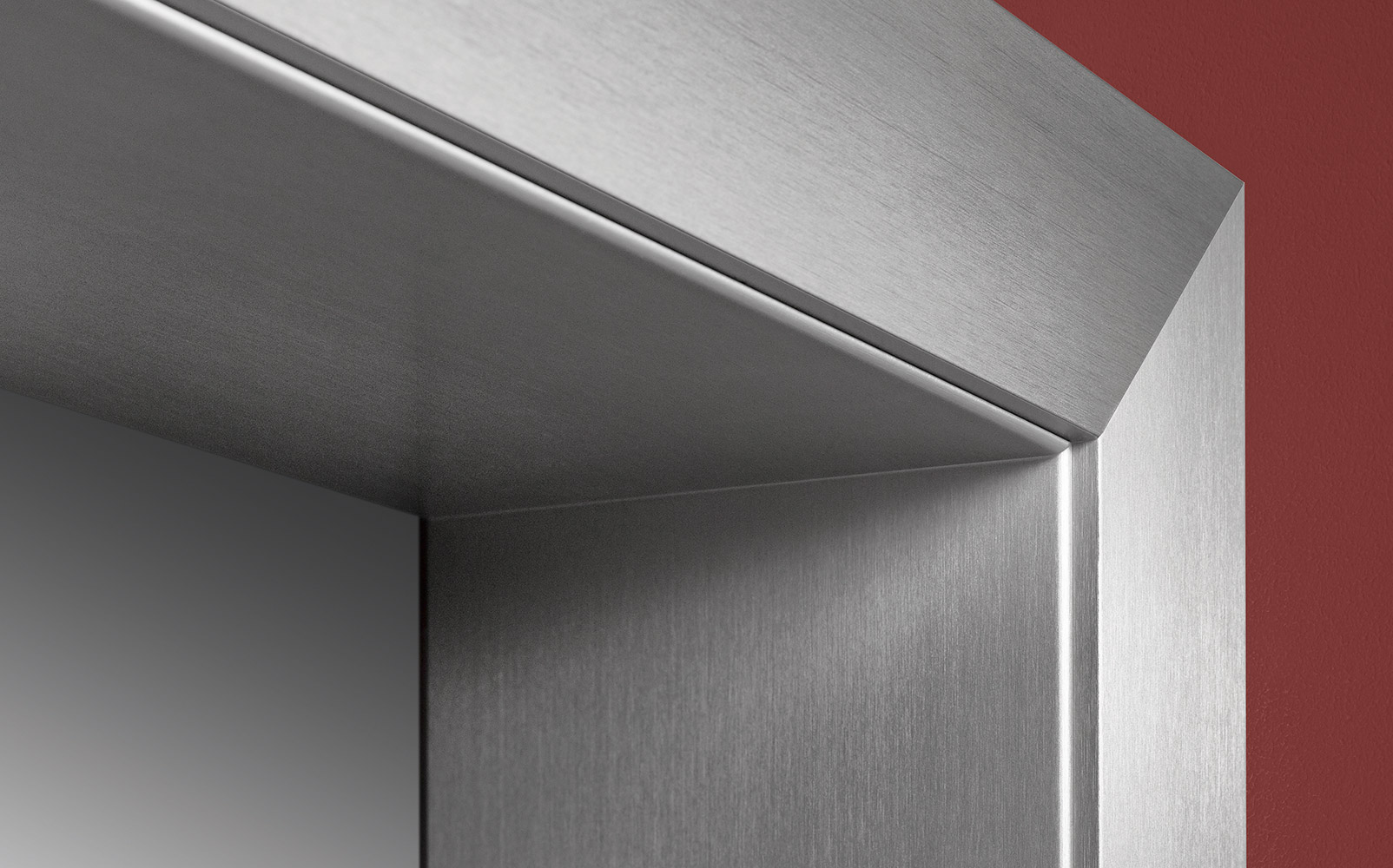 alumin impulse Aluminiumzarge – Detailaufnahme 2