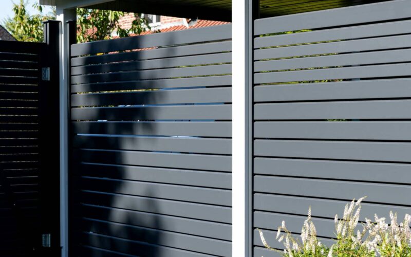 OSMO-Sichtblende Alu-Fence Rhombus