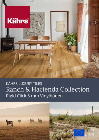 Titelseite der Broschüre Kährs Ranch & Hacienda