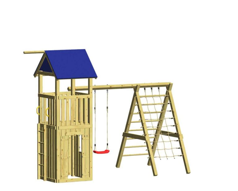 Spielturm WINNETOO Modell Everest aus kesseldruckimprägnierter Kiefer